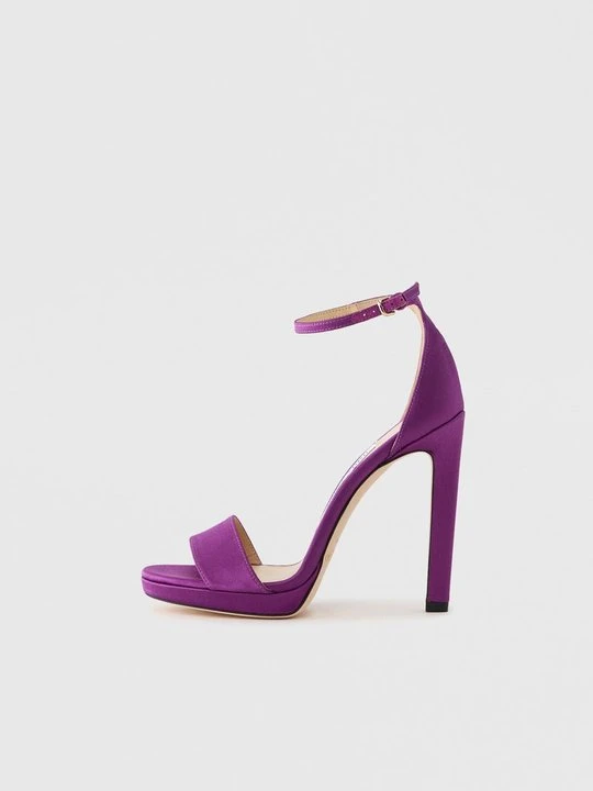 Zdjęcie produktu Sandały na obcasie Jimmy Choo fioletowy