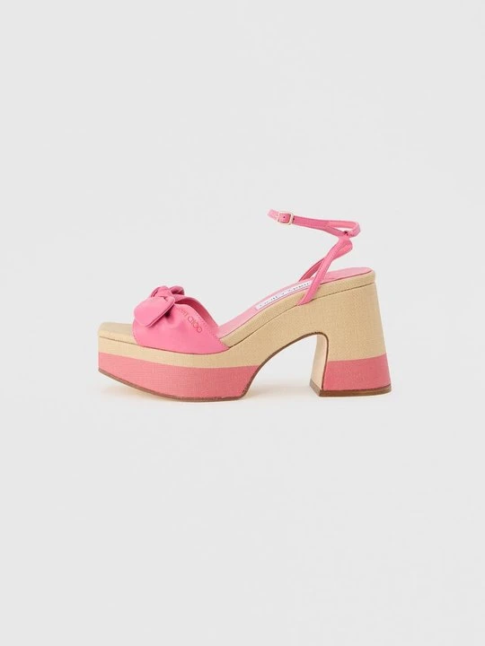 Zdjęcie produktu Sandały na obcasie Jimmy Choo różowy