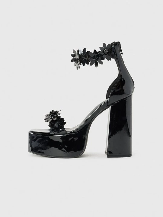 Zdjęcie produktu Sandały na obcasie Koi Footwear czarny