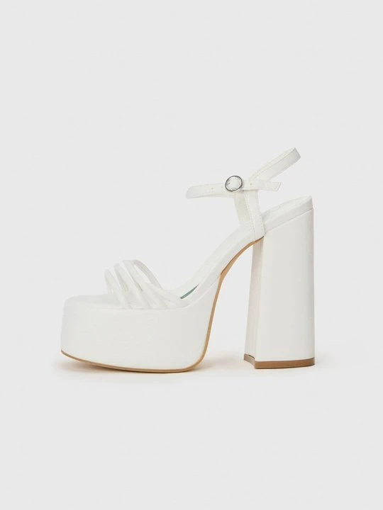 Zdjęcie produktu Sandały na obcasie Koi Footwear biały