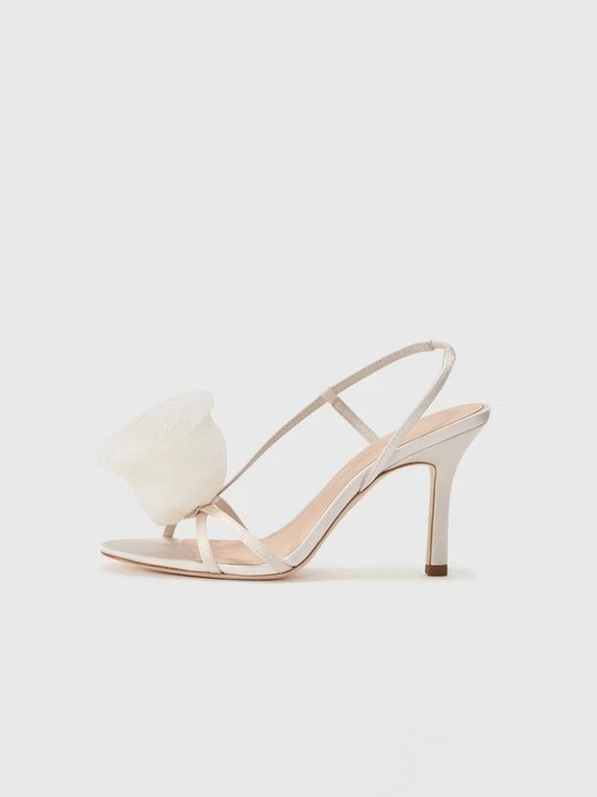 Zdjęcie produktu Sandały na obcasie Loeffler Randall biały