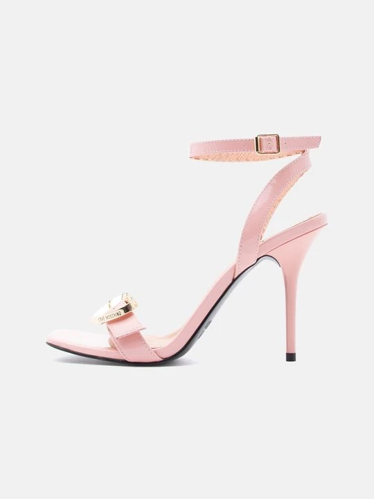 Zdjęcie produktu Sandały na obcasie LOVE MOSCHINO różowy