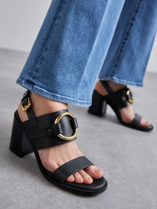 Zdjęcie produktu Sandały na obcasie See By Chloé czarny