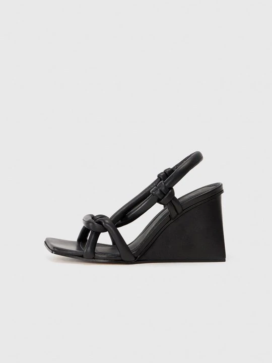 Zdjęcie produktu Sandały na obcasie Souliers Martinez czarny