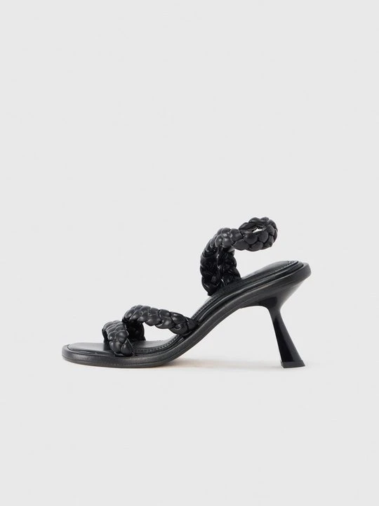 Zdjęcie produktu Sandały na obcasie Souliers Martinez czarny