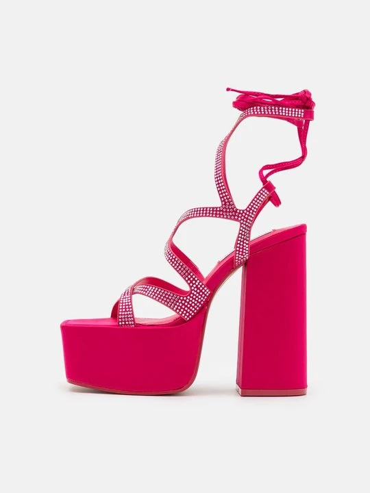 Zdjęcie produktu Sandały na obcasie Steve Madden różowy