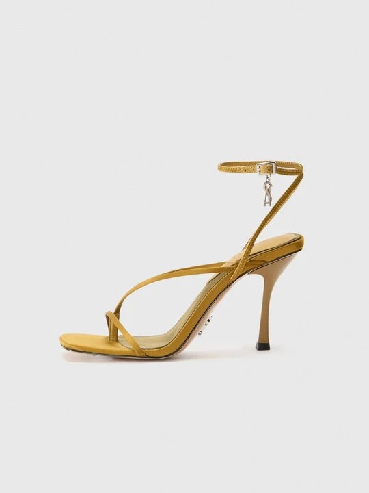 Zdjęcie produktu Sandały na obcasie Steve Madden oliwkowy
