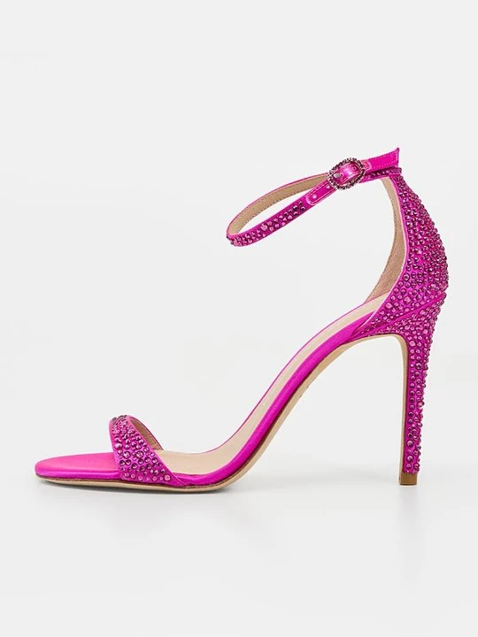 Zdjęcie produktu Sandały na obcasie Stuart Weitzman różowy