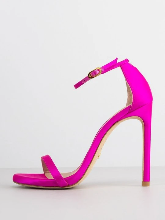 Zdjęcie produktu Sandały na obcasie Stuart Weitzman różowy