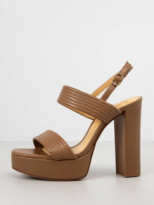 Zdjęcie produktu Sandały na platformie Alexandre Birman brązowy