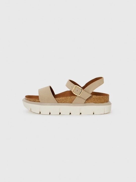 Zdjęcie produktu Sandały na platformie Anna Field Wide Fit By Zalando beżowy