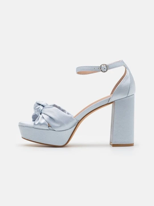 Zdjęcie produktu Sandały na platformie Anna Field Wide Fit By Zalando srebrny
