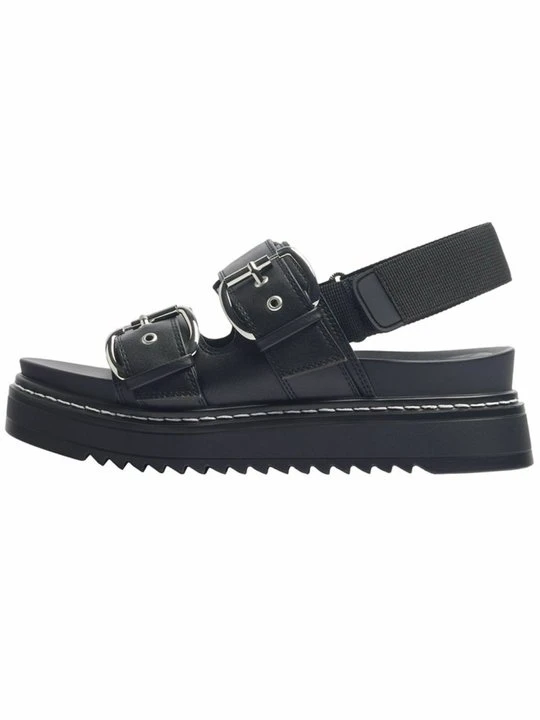 Zdjęcie produktu Sandały na platformie Bershka czarny