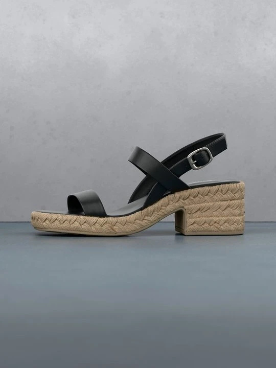 Zdjęcie produktu Sandały na platformie Calvin Klein czarny