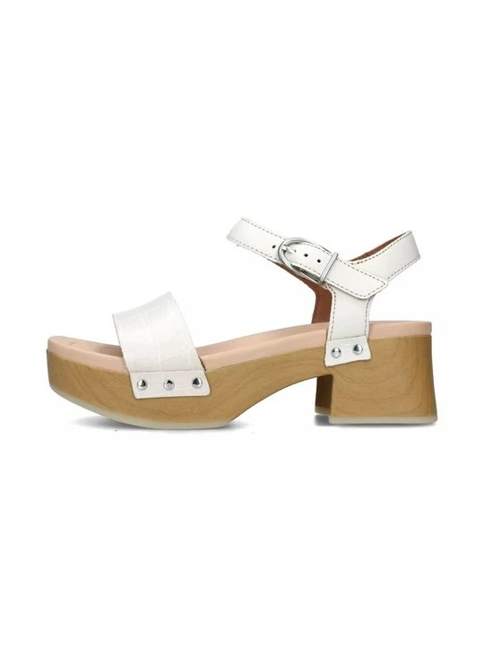 Zdjęcie produktu Sandały na platformie Clarks biały