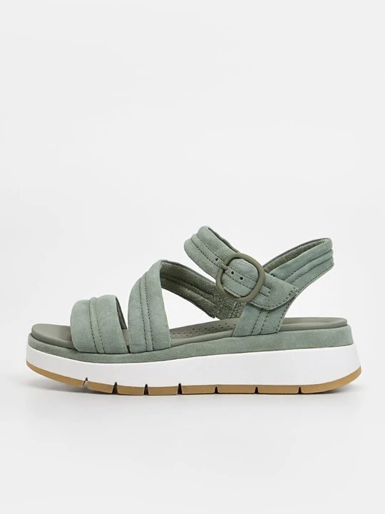 Zdjęcie produktu Sandały na platformie Clarks zielony
