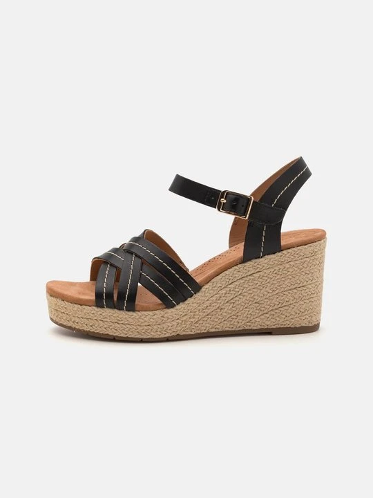Zdjęcie produktu Sandały na platformie Clarks czarny