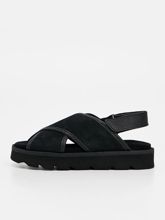 Zdjęcie produktu Sandały na platformie Clarks czarny