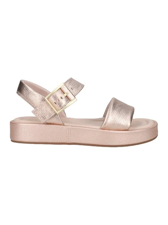 Zdjęcie produktu Sandały na platformie Clarks złoty