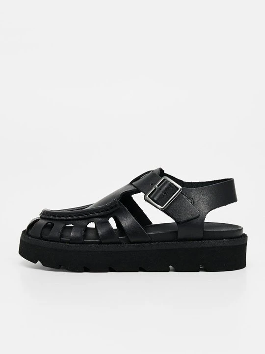 Zdjęcie produktu Sandały na platformie Clarks czarny