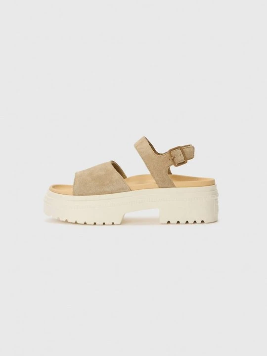 Zdjęcie produktu Sandały na platformie Converse brązowy