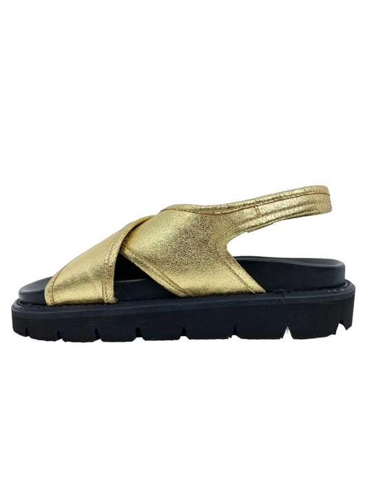 Zdjęcie produktu Sandały na platformie Copenhagen Shoes złoty