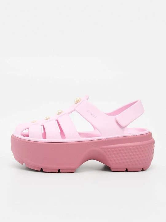 Zdjęcie produktu Sandały na platformie Crocs różowy