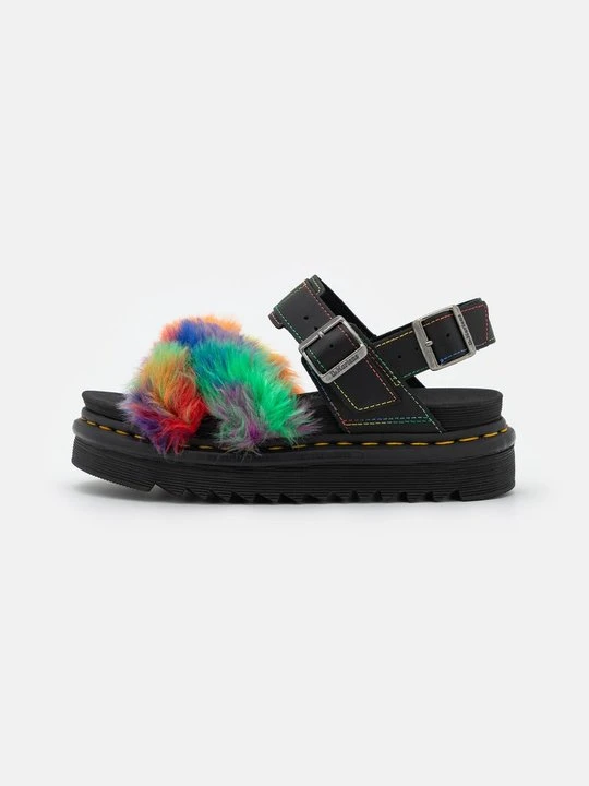 Zdjęcie produktu Sandały na platformie Dr. Martens czarny