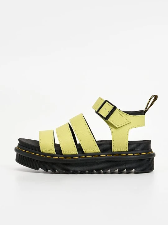 Zdjęcie produktu Sandały na platformie Dr. Martens zielony