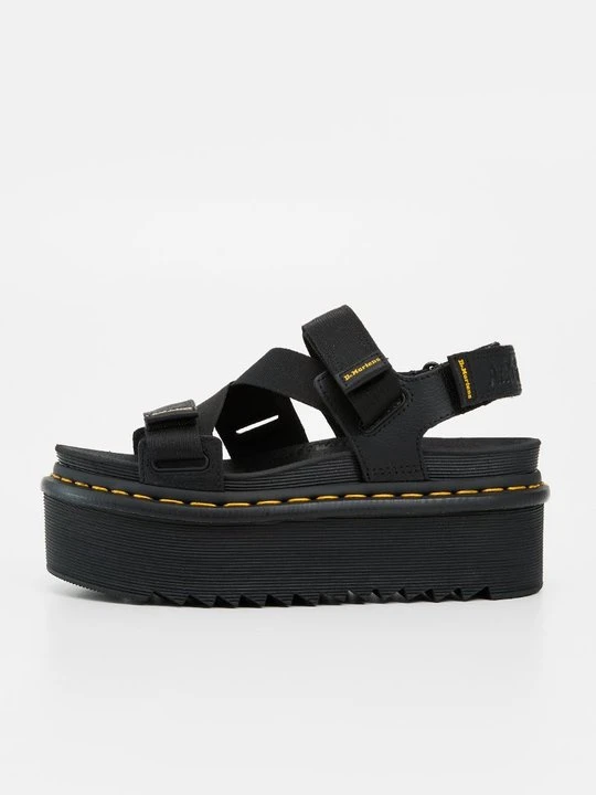 Zdjęcie produktu Sandały na platformie Dr. Martens czarny