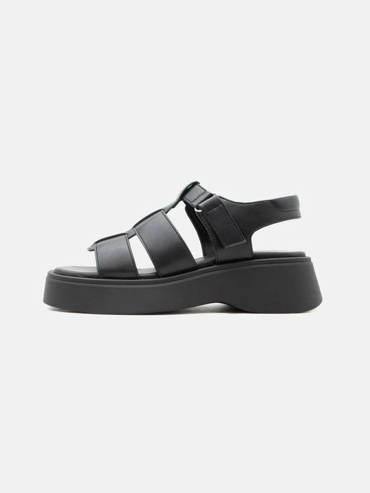 Zdjęcie produktu Sandały na platformie Even&Odd Wide Fit By Zalando czarny