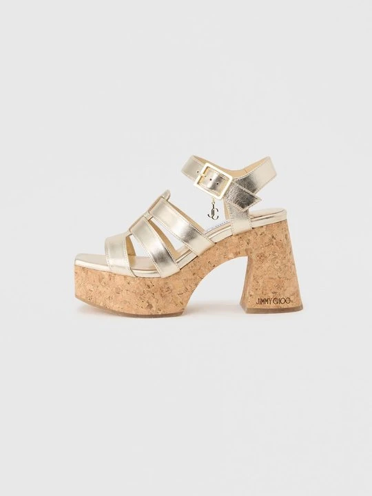 Zdjęcie produktu Sandały na platformie Jimmy Choo żółty