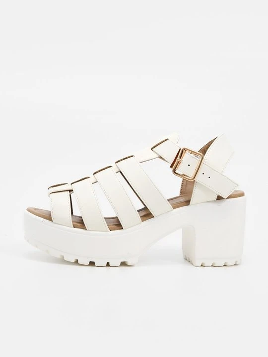 Zdjęcie produktu Sandały na platformie Koi Footwear biały