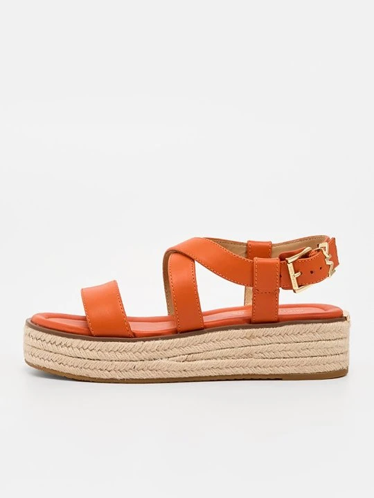 Zdjęcie produktu Sandały na platformie Michael Kors pomarańczowy