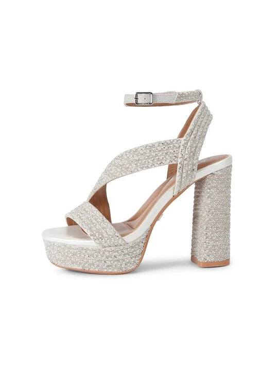 Zdjęcie produktu Sandały na platformie Kurt Geiger biały