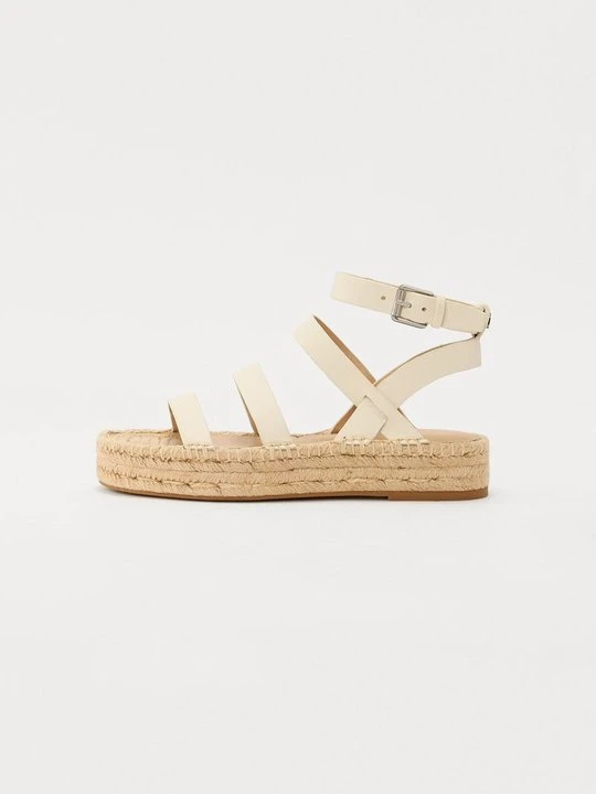 Zdjęcie produktu Sandały na platformie Lauren Ralph Lauren biały