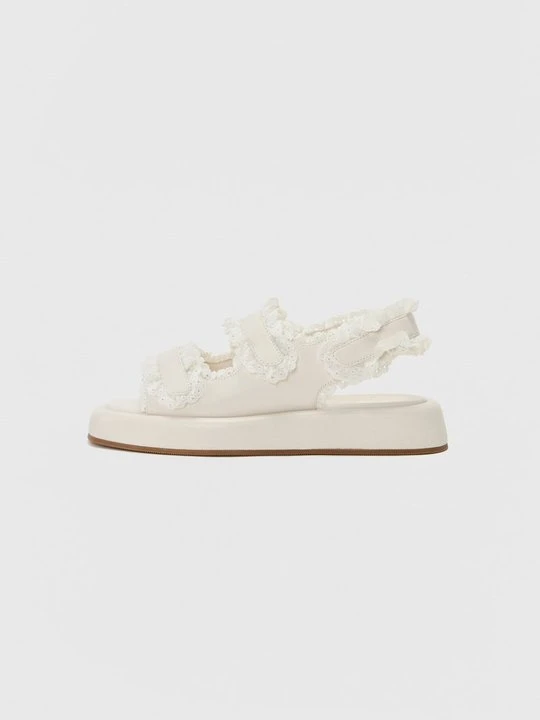 Zdjęcie produktu Sandały na platformie Loeffler Randall biały