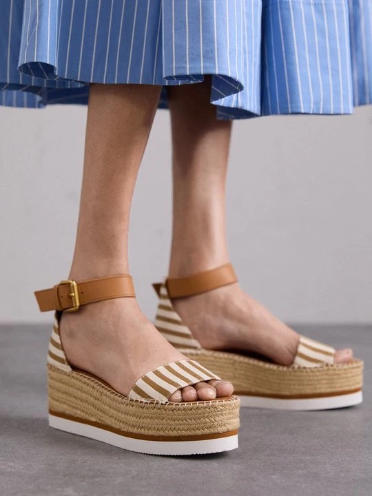 Zdjęcie produktu Sandały na platformie See By Chloé tan