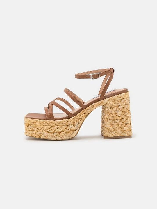 Zdjęcie produktu Sandały na platformie Steve Madden koniakowy