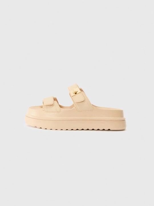Zdjęcie produktu Sandały na platformie Steve Madden beżowy