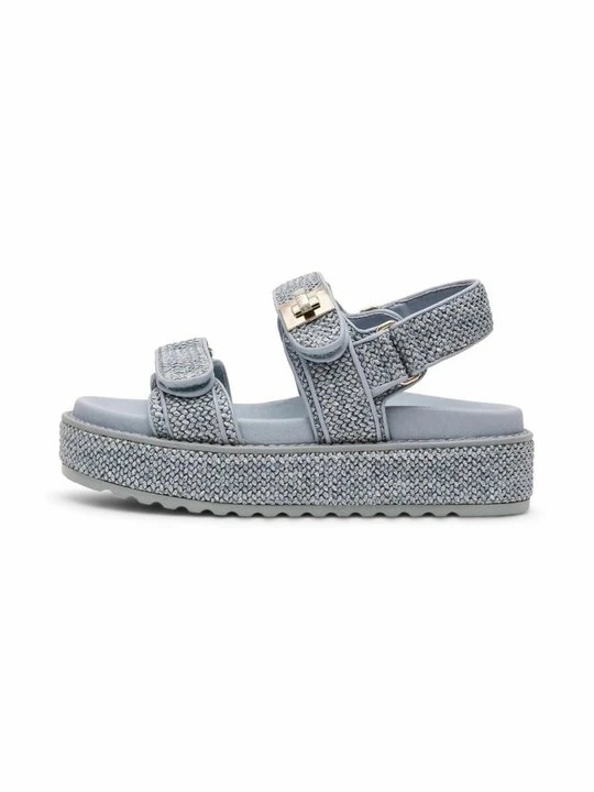 Zdjęcie produktu Sandały na platformie Steve Madden niebieski