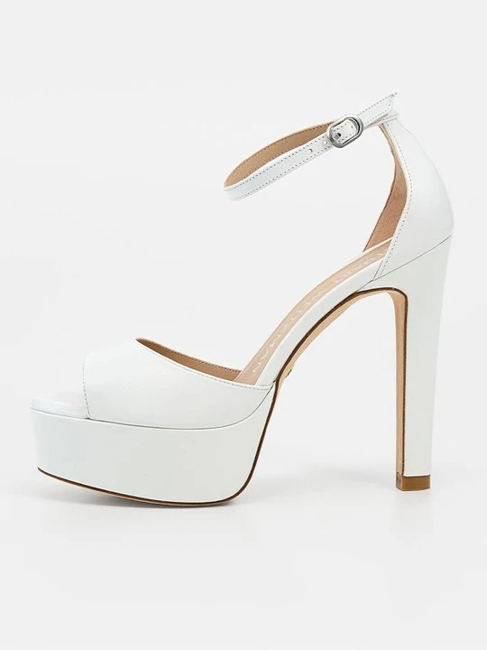 Zdjęcie produktu Sandały na platformie Stuart Weitzman biały