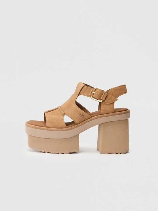 Zdjęcie produktu Sandały na platformie UGG brązowy
