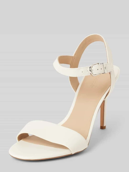 Zdjęcie produktu Sandały na szpilce model ‘GWEN’ Lauren Ralph Lauren Złamany biały