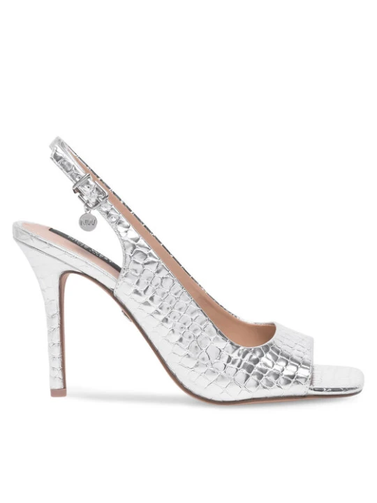 Zdjęcie produktu Sandały Nine West FF-1065 Srebrny