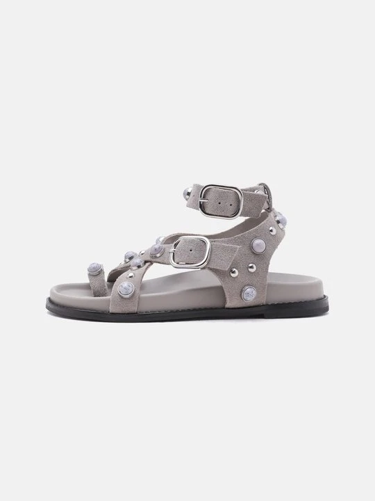 Zdjęcie produktu Sandały o fasonie japonek Steve Madden szary