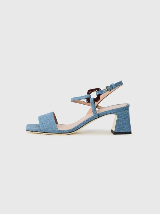 Zdjęcie produktu Sandały Pollini jasnoniebieski denim