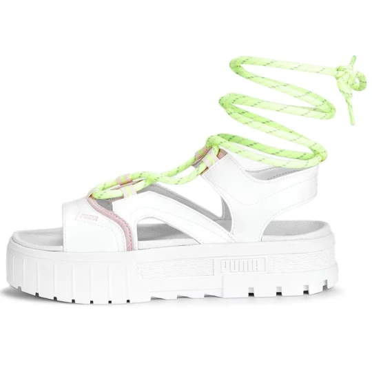 Zdjęcie produktu Sandały Puma Mayze Lace Pop 39063801 - białe