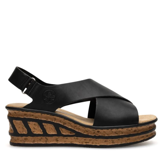 Zdjęcie produktu Sandały Rieker 68189-00 Czarny