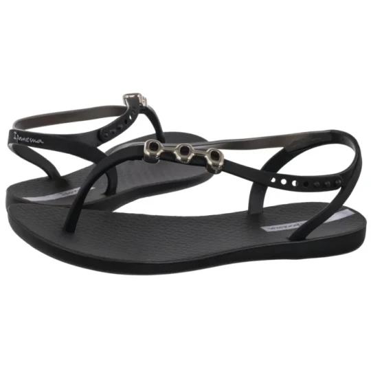 Zdjęcie produktu Sandały Sandal Rio Fem 83654 / BC725 Black / Silver (IP84-b) Ipanema